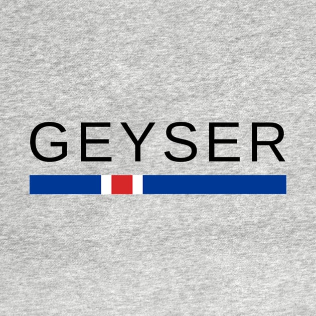 Geyser Iceland by icelandtshirts